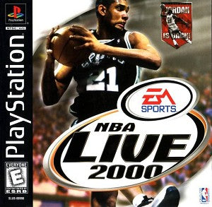 NBA Live 2000 - Playstation 1