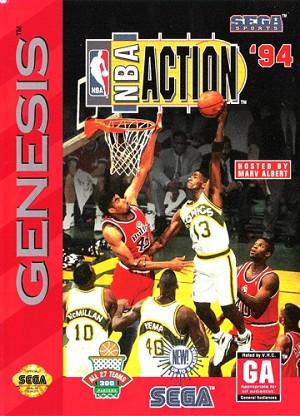 NBA Action 94 - Sega Genesis