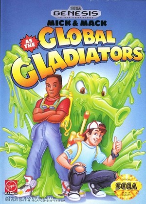 Mick and Mack Global Gladiators - Sega Genesis