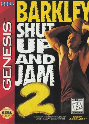 Barkley Shut Up And Jam 2 - Sega Genesis