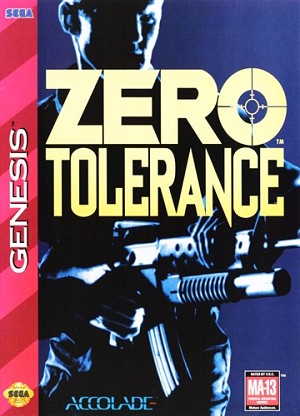 Zero Tolerance - Sega Genesis