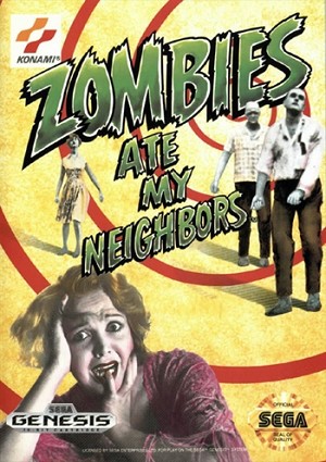 Zombies Ate My Neighbors - Sega Genesis