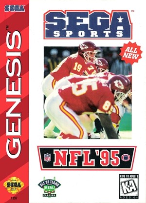 NFL 95 - Sega Genesis